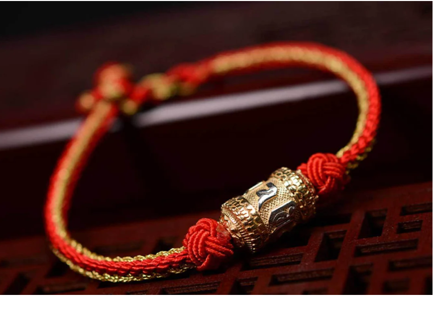 Tibetan Mantra Bracelet - Luck & Protection Luck • Protection • Happiness